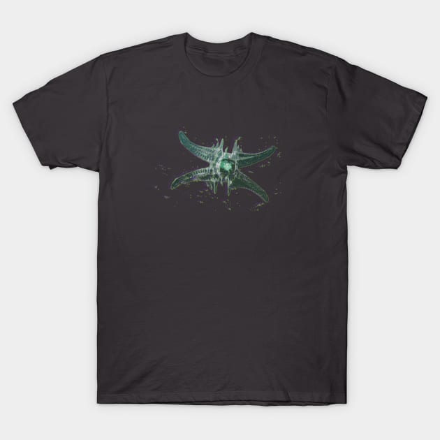 Hive Ghost Glitch T-Shirt by LordMeni